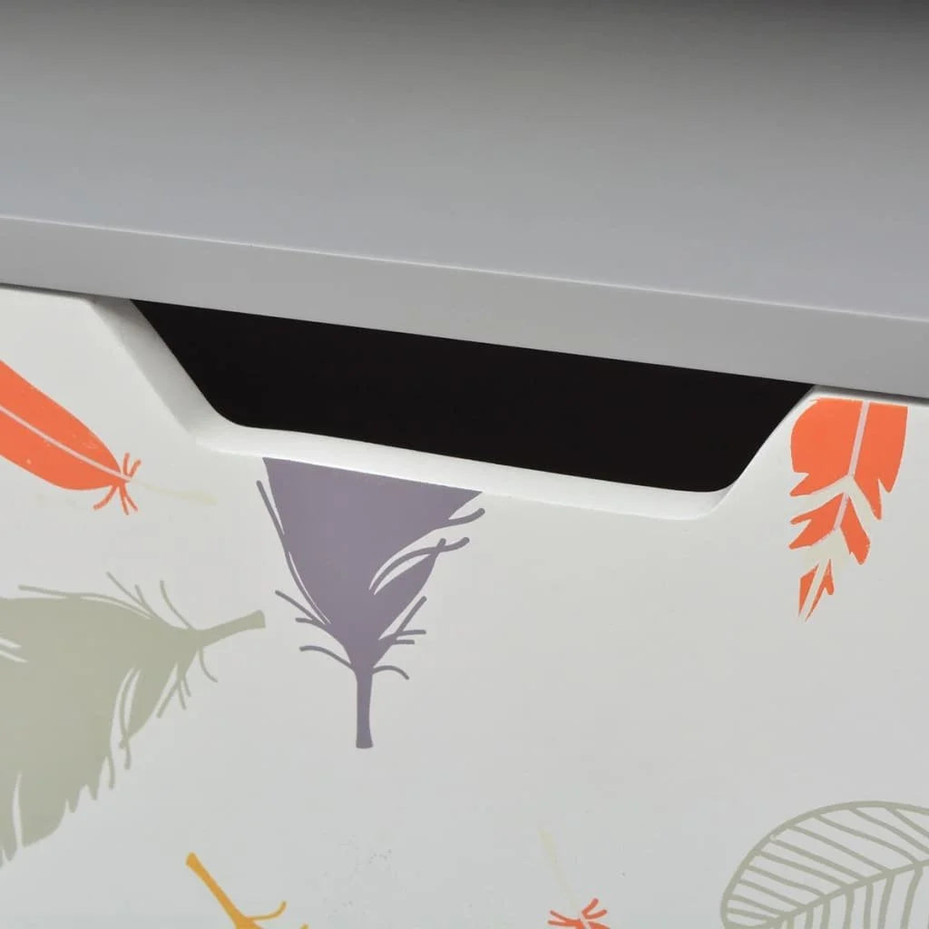 vidaXL TV Stand MDF Sideboard Entertainment Center HiFi Plasma Media Unit