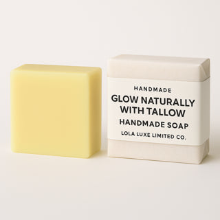 Glow Naturally with Tallow Handmade Soap