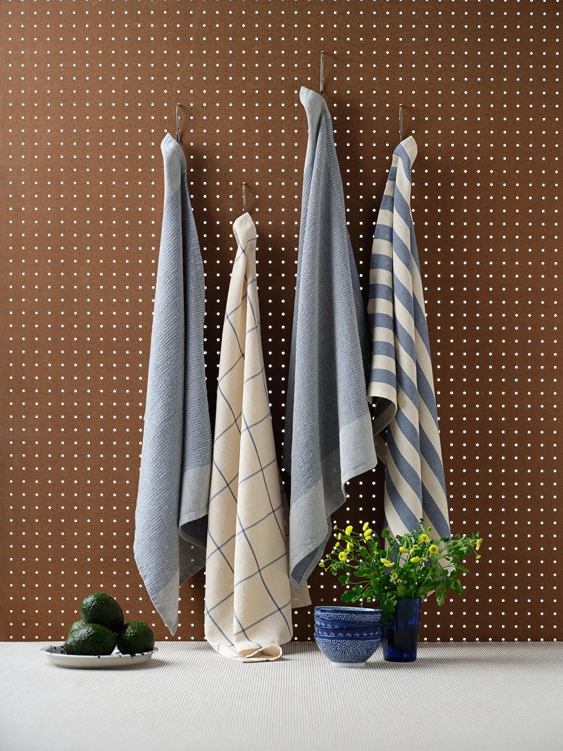 Cotton Kitchen Towels, Set of 4