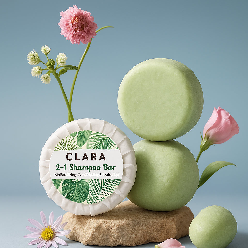 Clara 2-in-1 Moisturizing Shampoo & Conditioner Bar