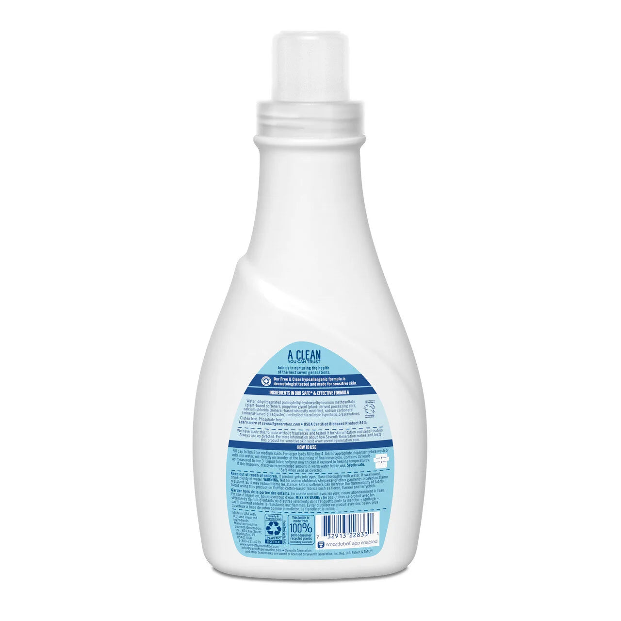 Seventh Generation Fabric Softener (6x32Oz)