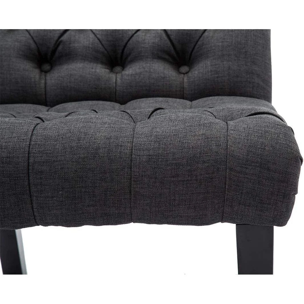 Gray Accent Chair With Wood Legs For Living Room Decor