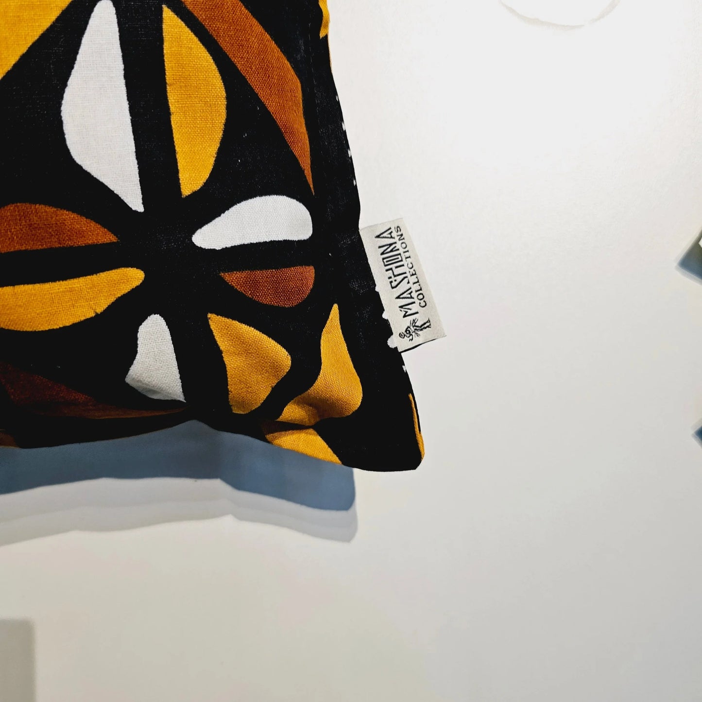 Set of 2 | 4 Cushion Covers |40x40cm | 100% Cotton Wax Ankara Fabric