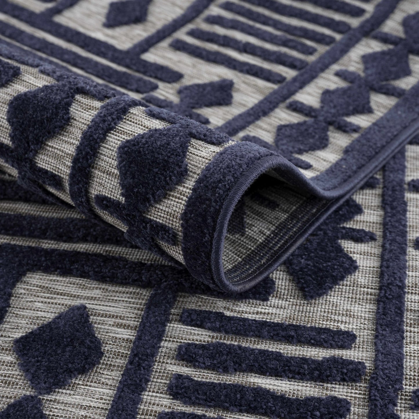 Sillawit 3D Outdoor Area Rug - Clearance