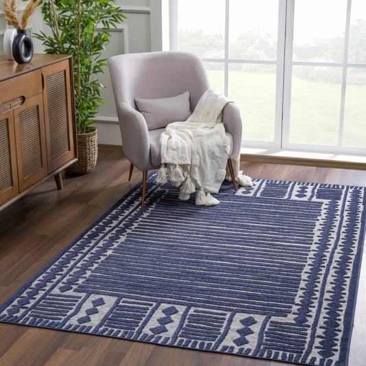 Sillawit 3D Outdoor Area Rug - Clearance