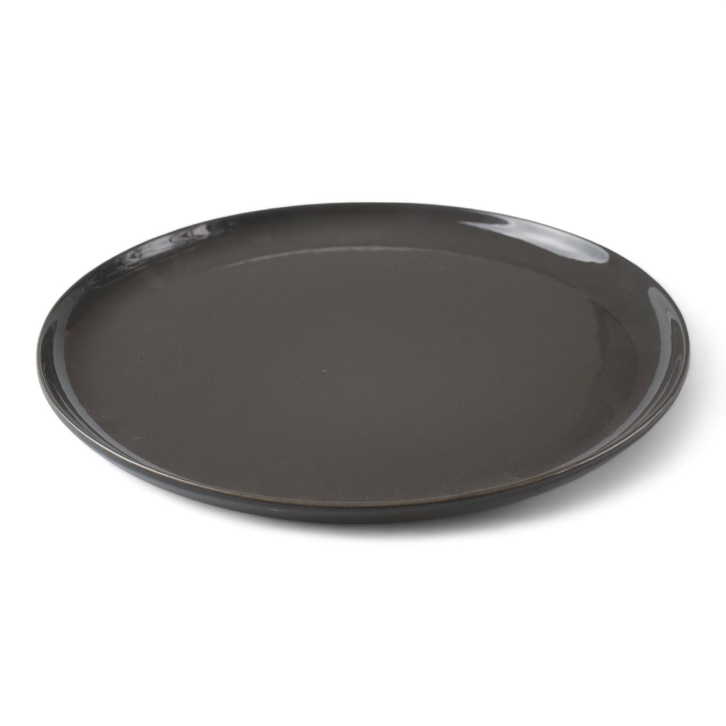 Porcelain Dinner Plate - Sanday Series, Antracite - 27cm Diameter