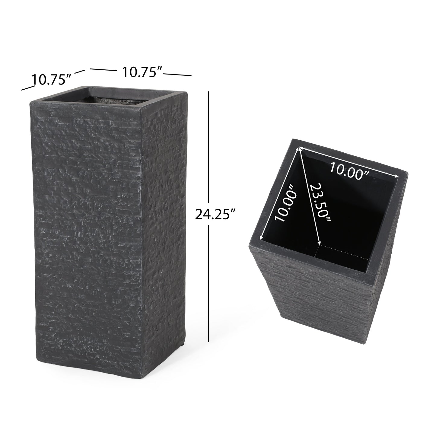 10.75 X 24.25 MGO Planter