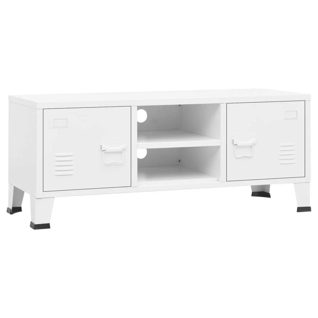 vidaXL TV Stand TV Console Sideboard TV Unit Home Media Unit Cupboard Metal