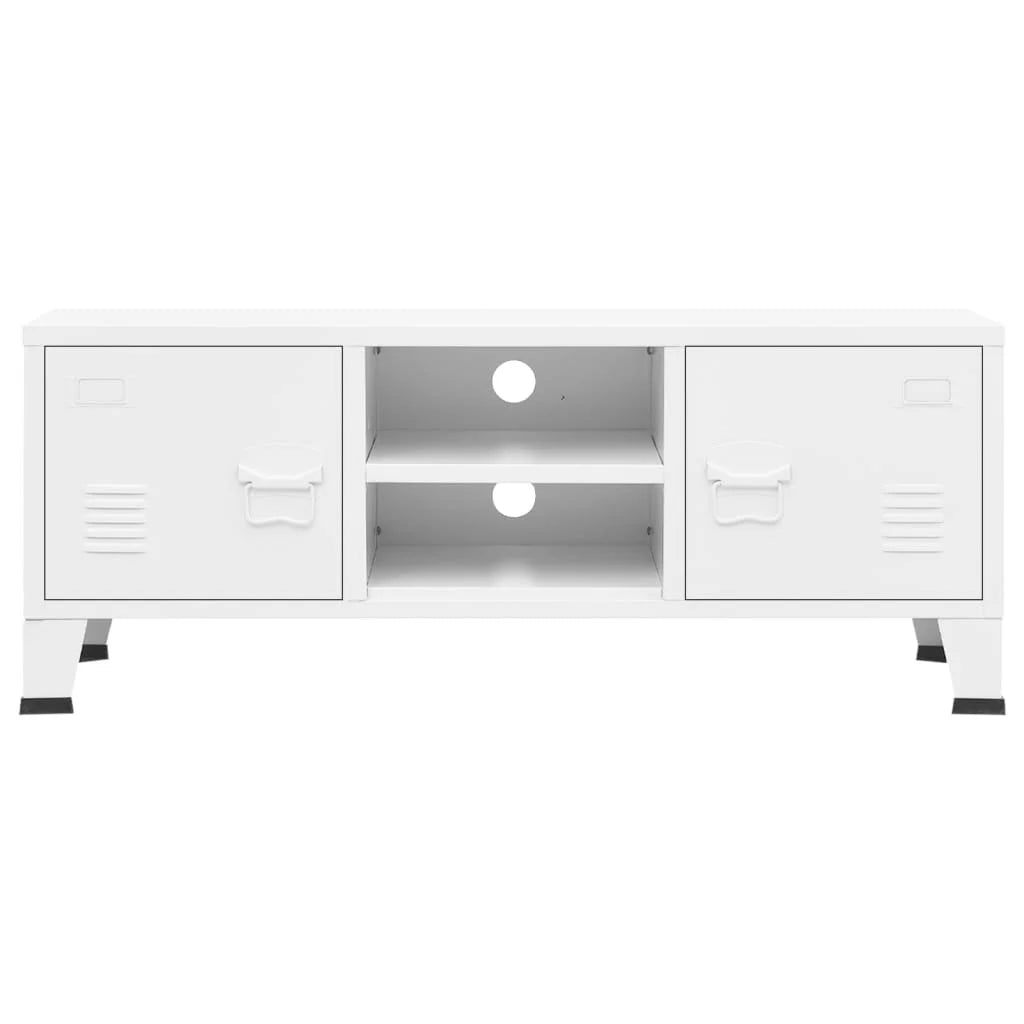 vidaXL TV Stand TV Console Sideboard TV Unit Home Media Unit Cupboard Metal