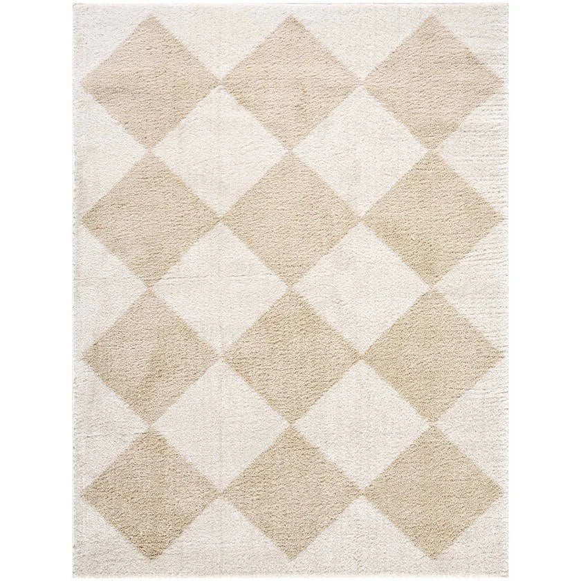 Jason Modern Beige Washable Area Rug - Puck's Home Store