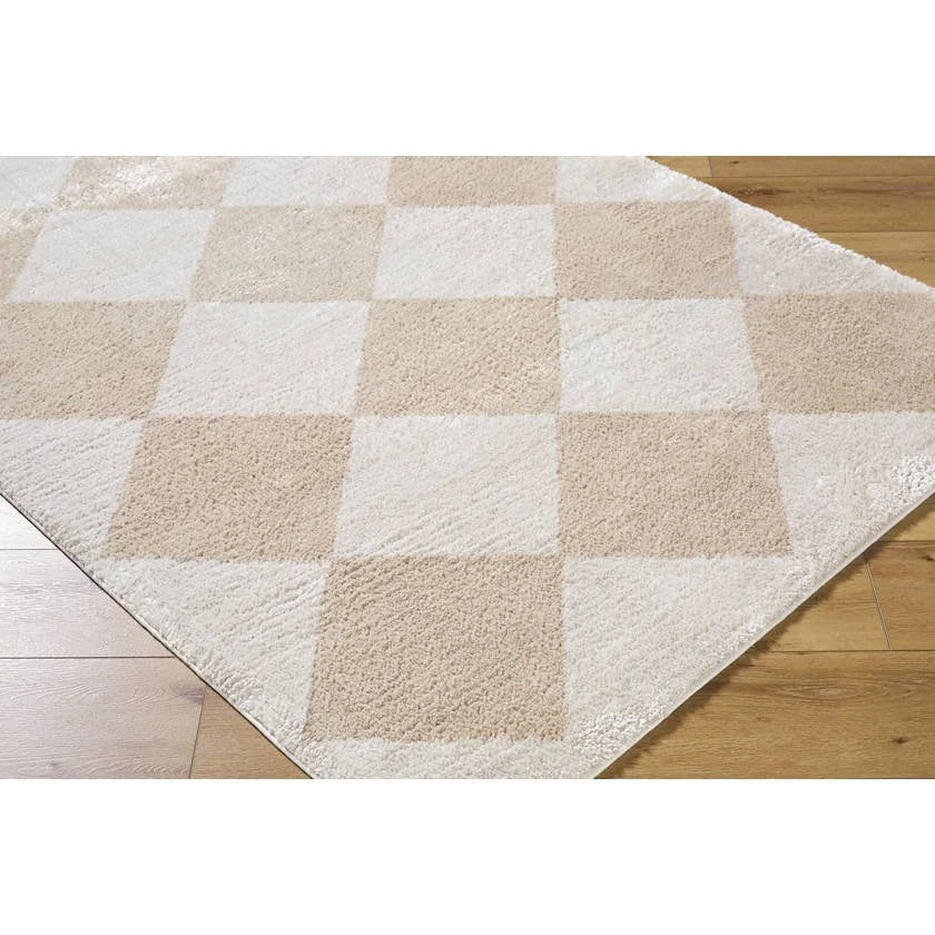 Jason Modern Beige Washable Area Rug - Puck's Home Store