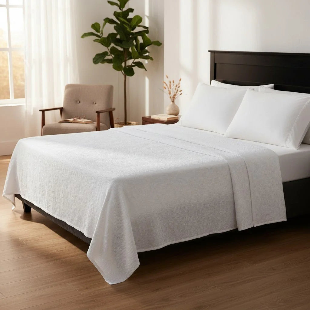 BRW Collection Puff Jacquard Top Sheets