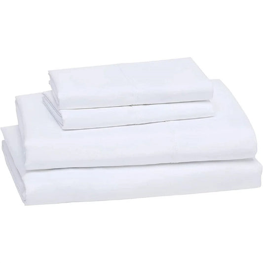 Full 4-Piece Egyptian 100-Percent Cotton 1000 Thread Count Sheet Set - White
