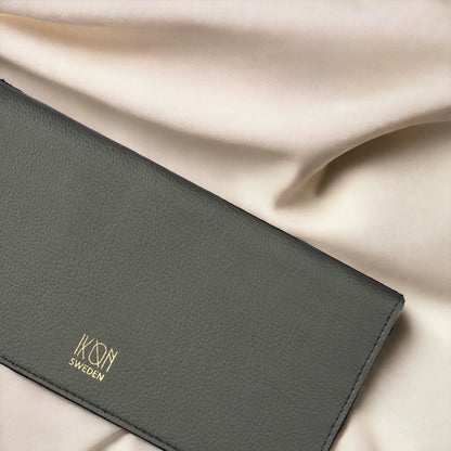 Cactus Leather Slim Wallet - Black