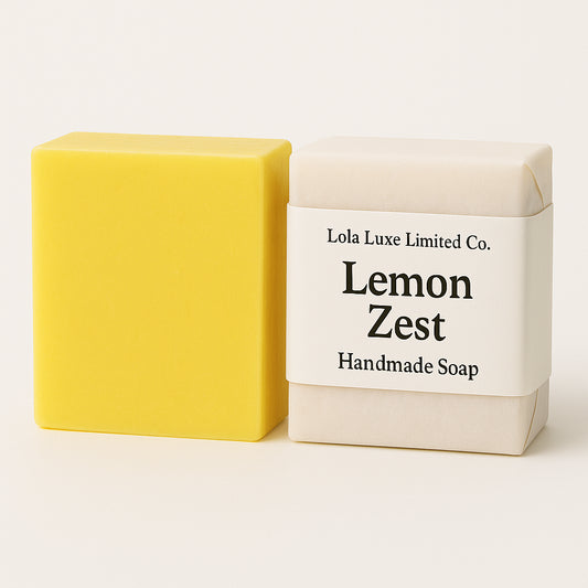 Lemon Zest- Lemon Scented Handmade Soap