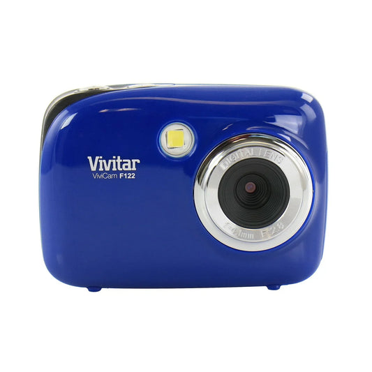Vivitar ViviCam F122 14.1 Mega Pixels Digital Camera with 1.8 Inch LCD Screen in Blue