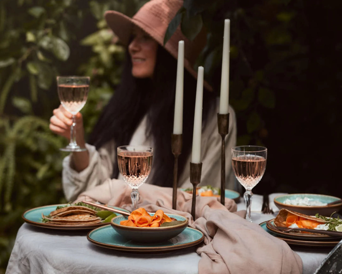 Josephine Porcelain Round Dinner Plate
