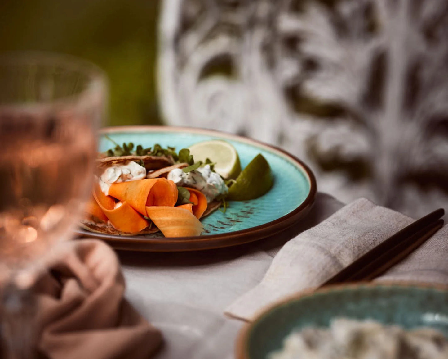 Josephine Porcelain Round Dinner Plate