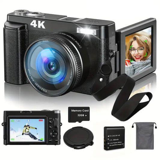 NNETM 4K Digital Camera: Capture Every Detail in Stunning Clarity