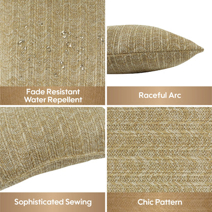 Outdoor/Indoor Throw Pillows, Decorative Throw Pillows with Inserts,