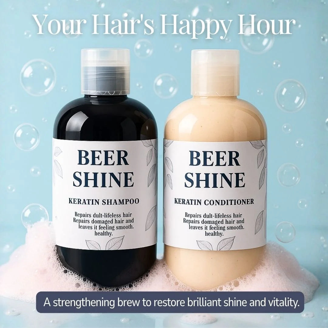 Beer & Keratin Strengthening Shampoo