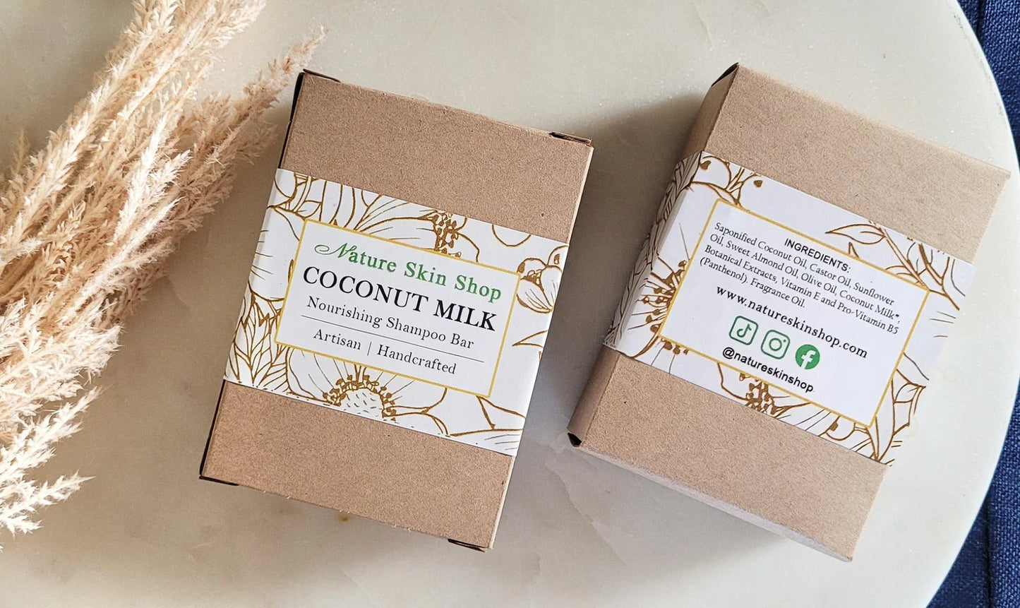 Coconut Milk Shampoo Bar