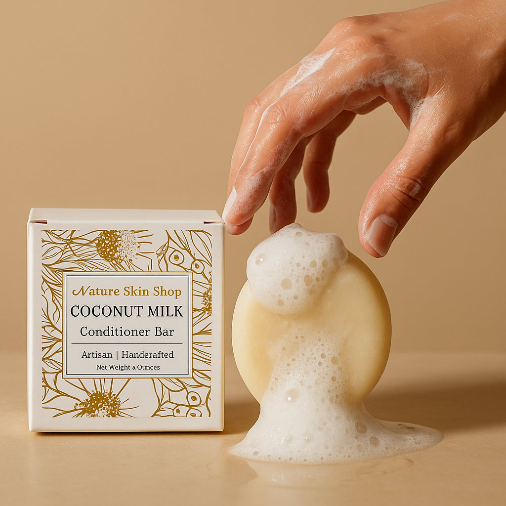 Coconut Milk Solid Bar Conditioner