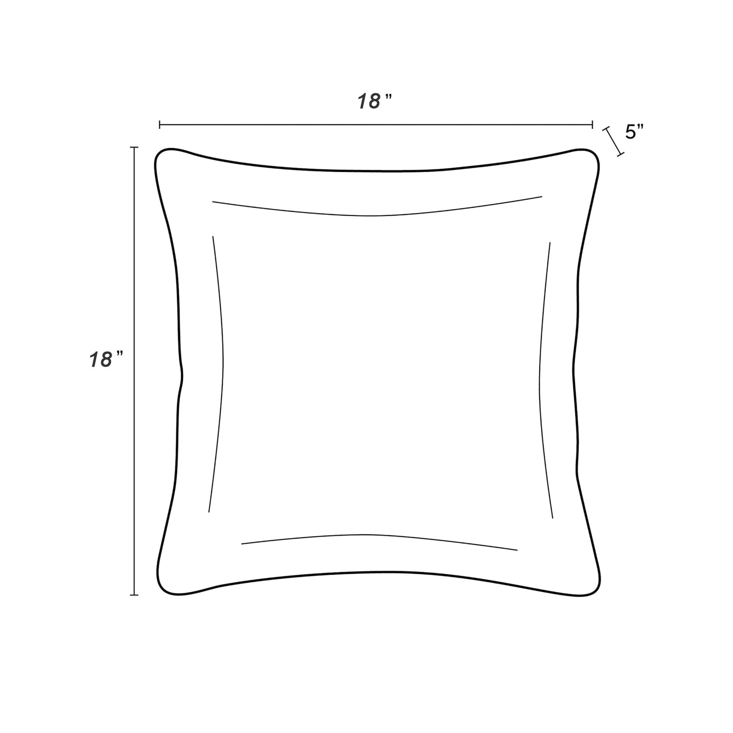 Outdoor/Indoor Throw Pillows, Decorative Throw Pillows with Inserts,