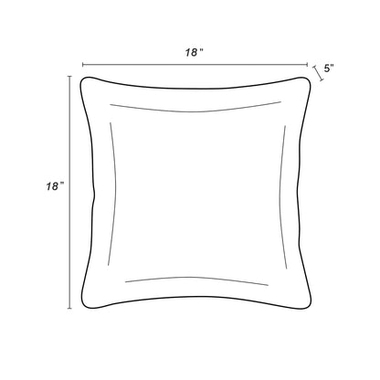 Outdoor/Indoor Throw Pillows, Decorative Throw Pillows with Inserts,