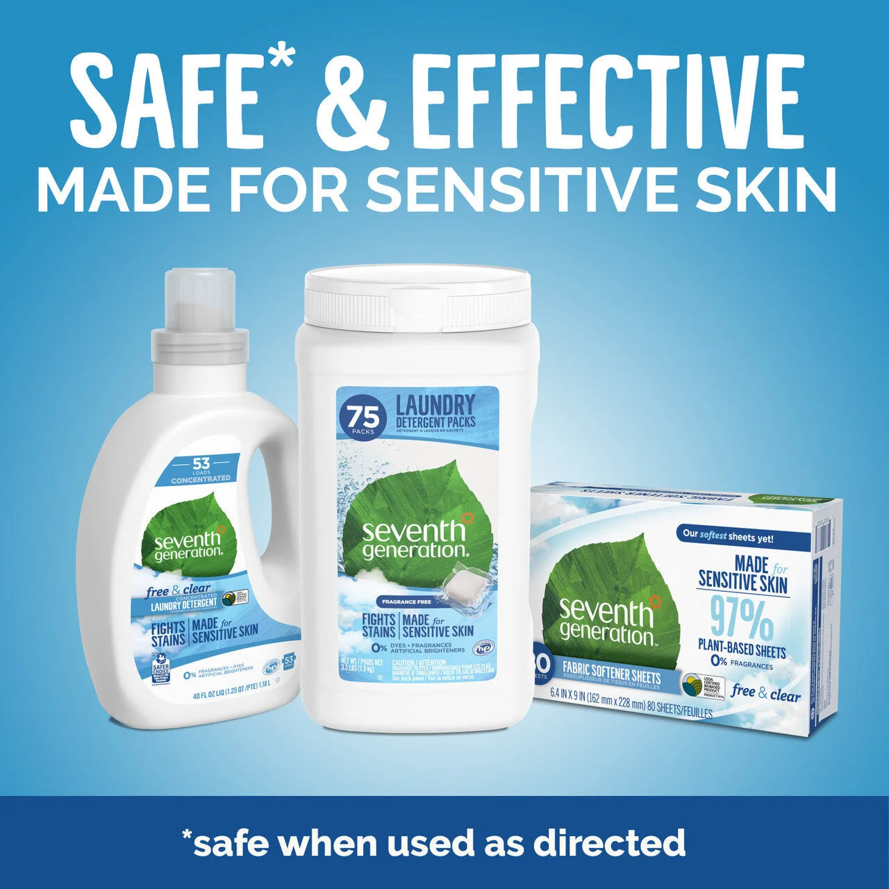 Seventh Generation Fabric Softener (6x32Oz)