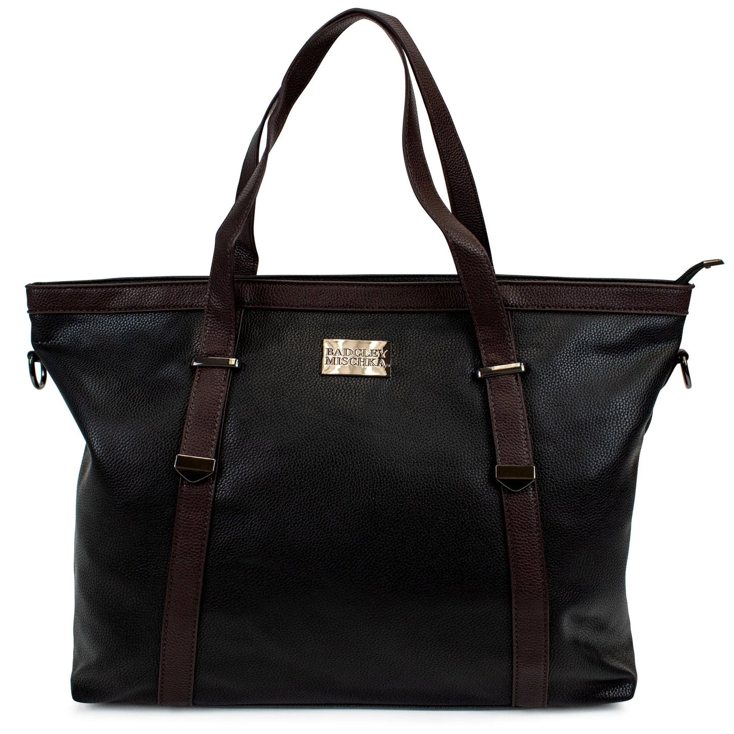 Anna XL Vegan Leather Weekender Tote Bag