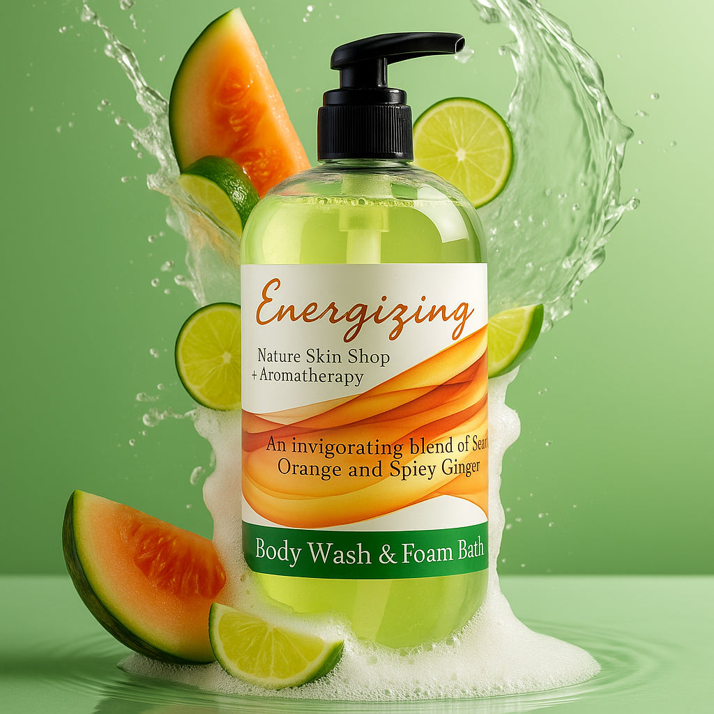 Energizing Aromatherapy Shower & Bath Gel