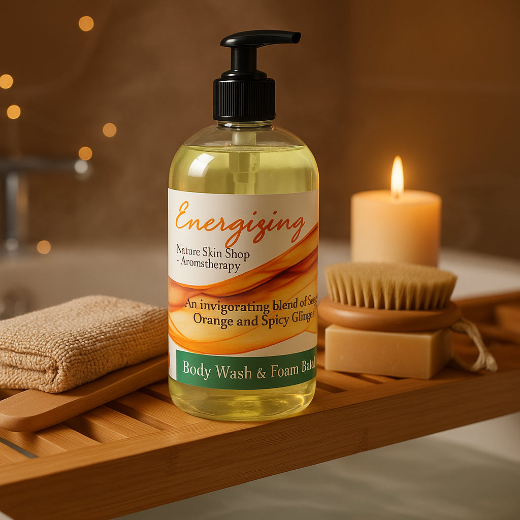 Energizing Aromatherapy Shower & Bath Gel