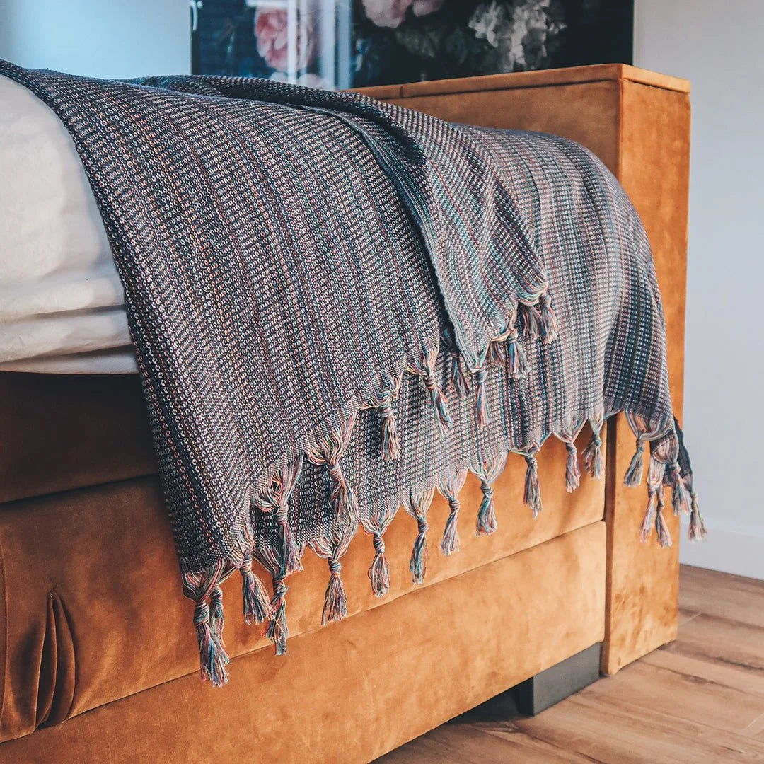 Rainbow Throw Blanket