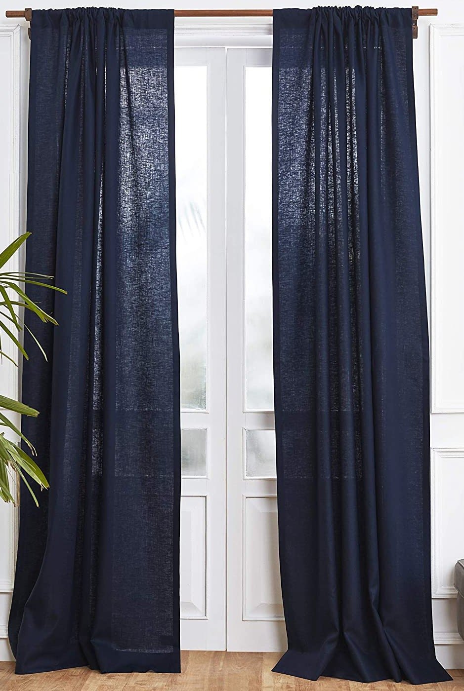 Linen Cotton Mix Curtains
