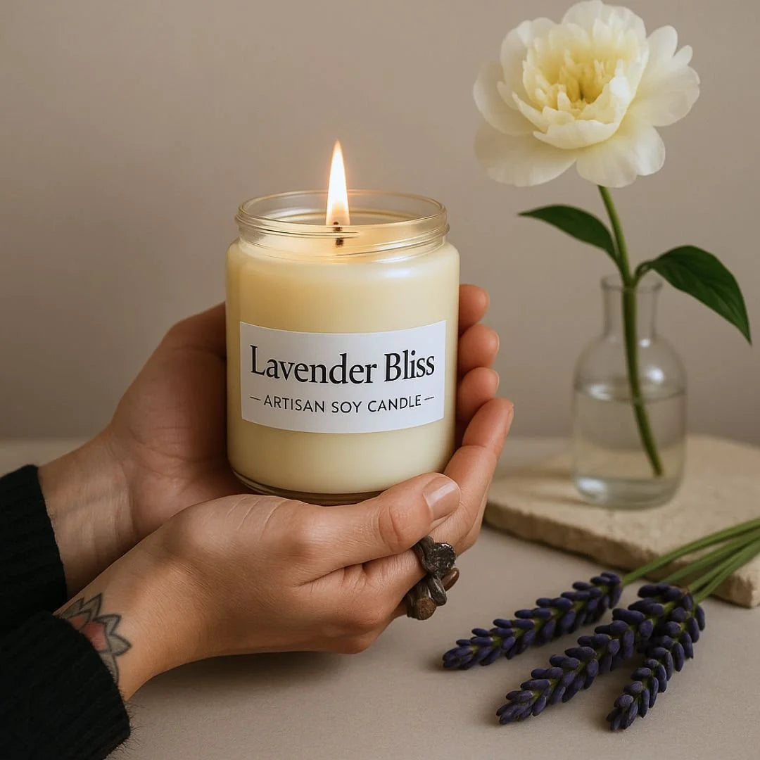 Lavender Bliss Artisan Soy Candle
