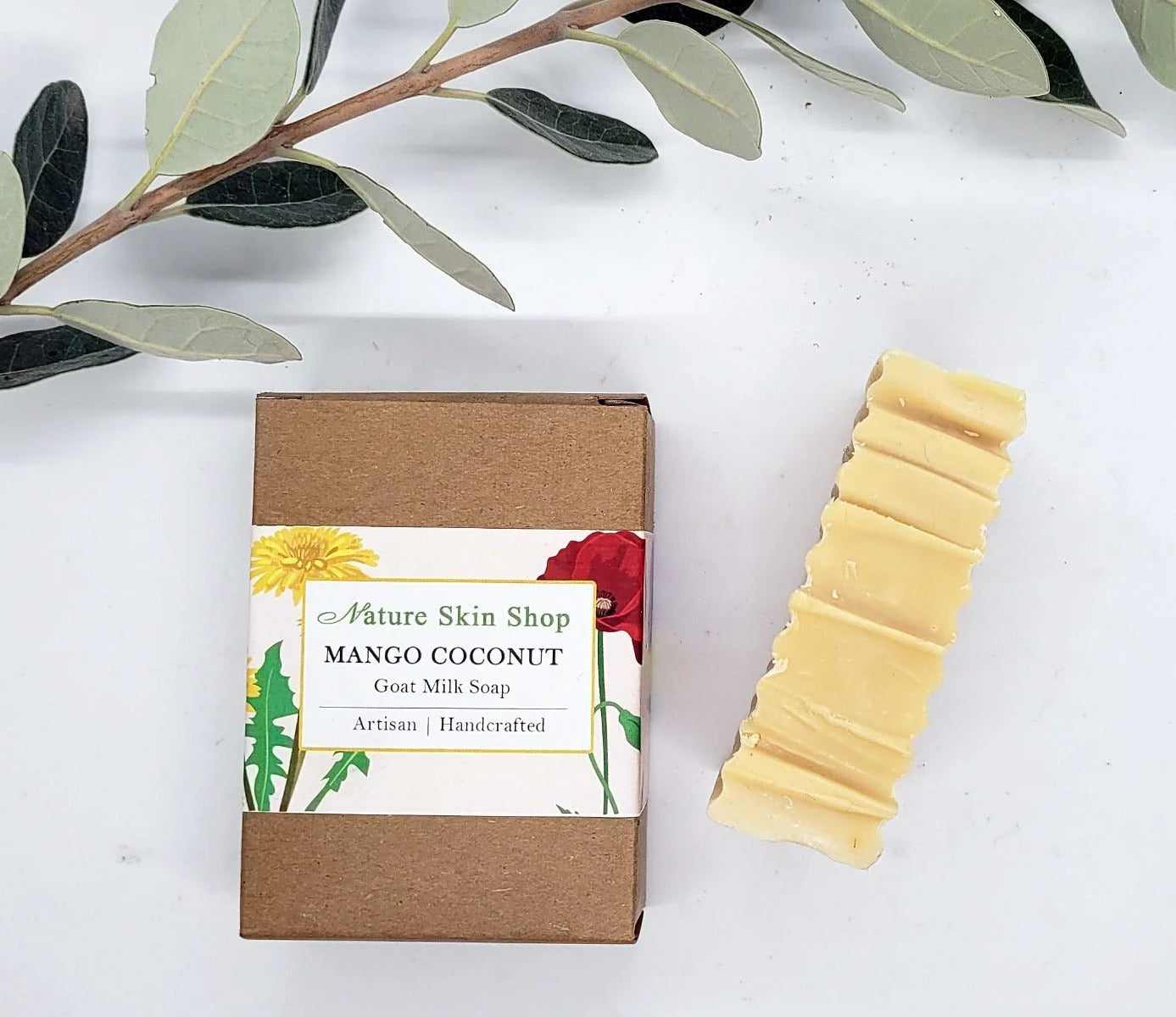 Mango Coconut Soap, Goat Milk Soap