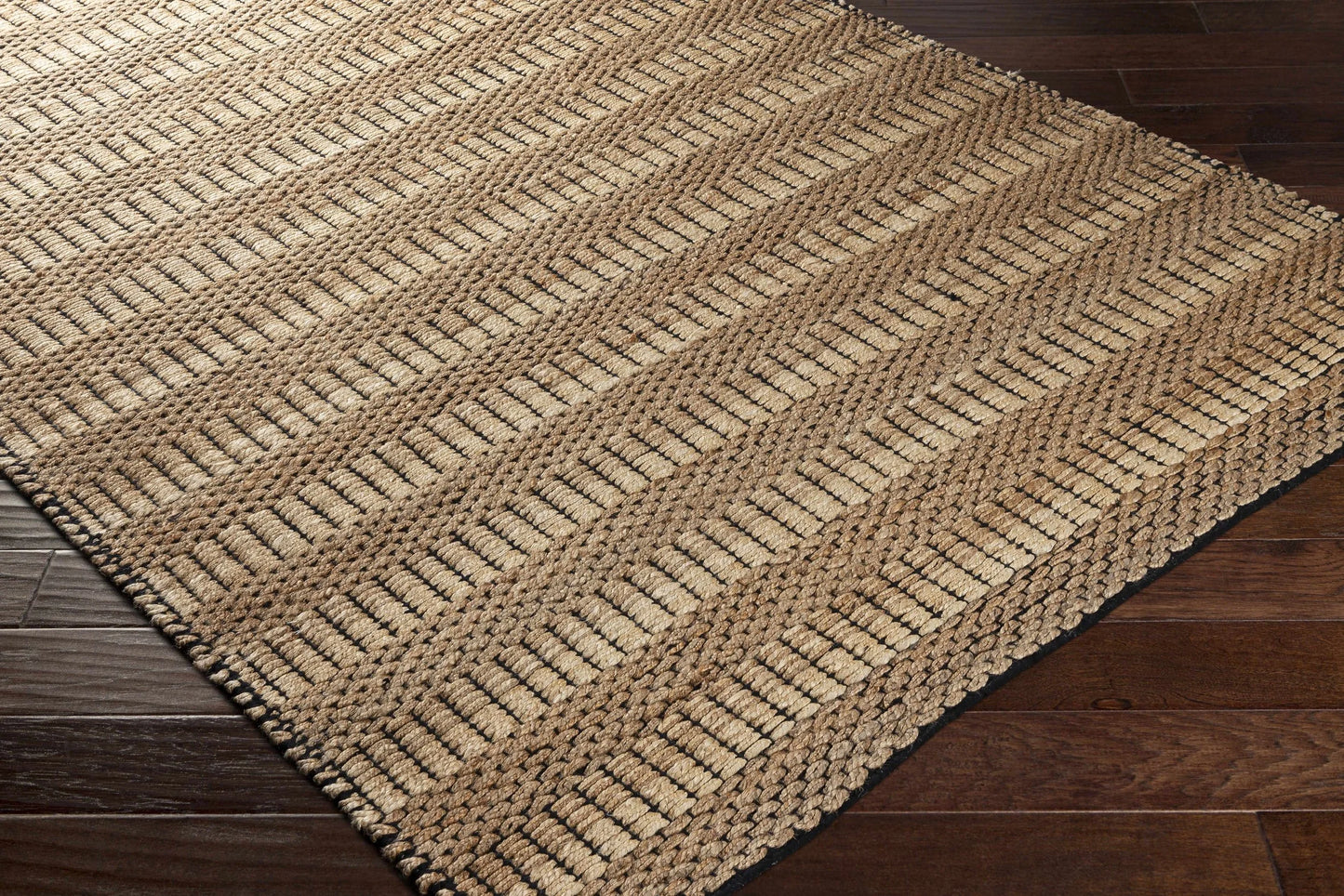 Beige Numurkah Braided Jute Area Rug - Clearance