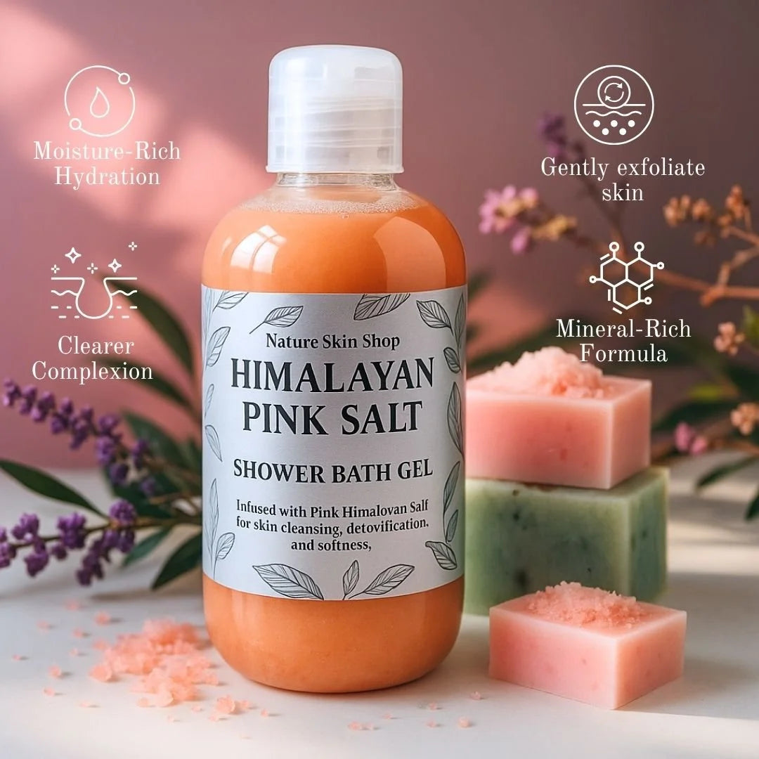 Himalayan Pink Salt Mineralizing Shower & Bath Gel