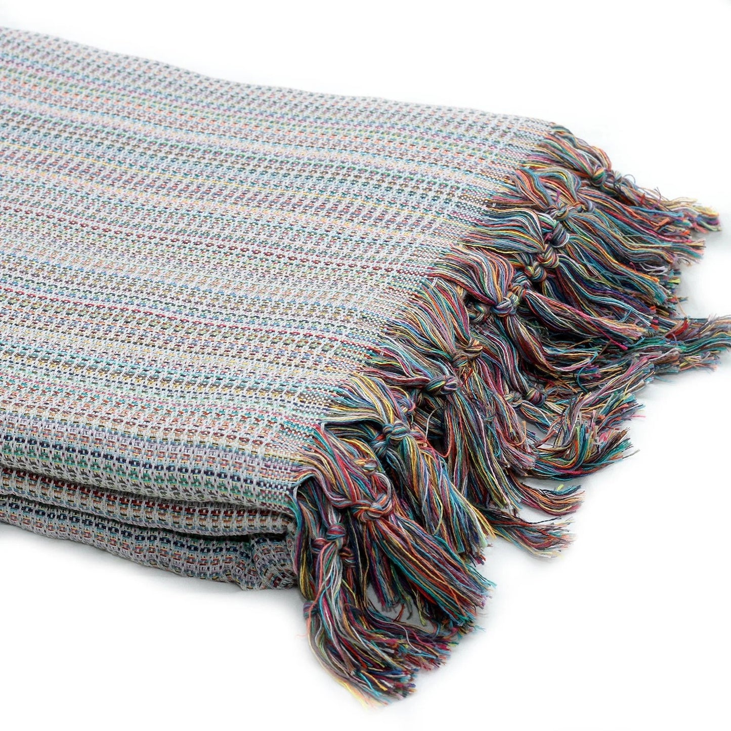 Rainbow Throw Blanket