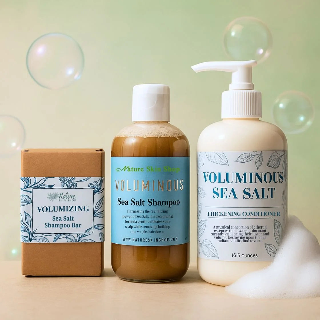 Volumizing Sea Salt Shampoo Bar