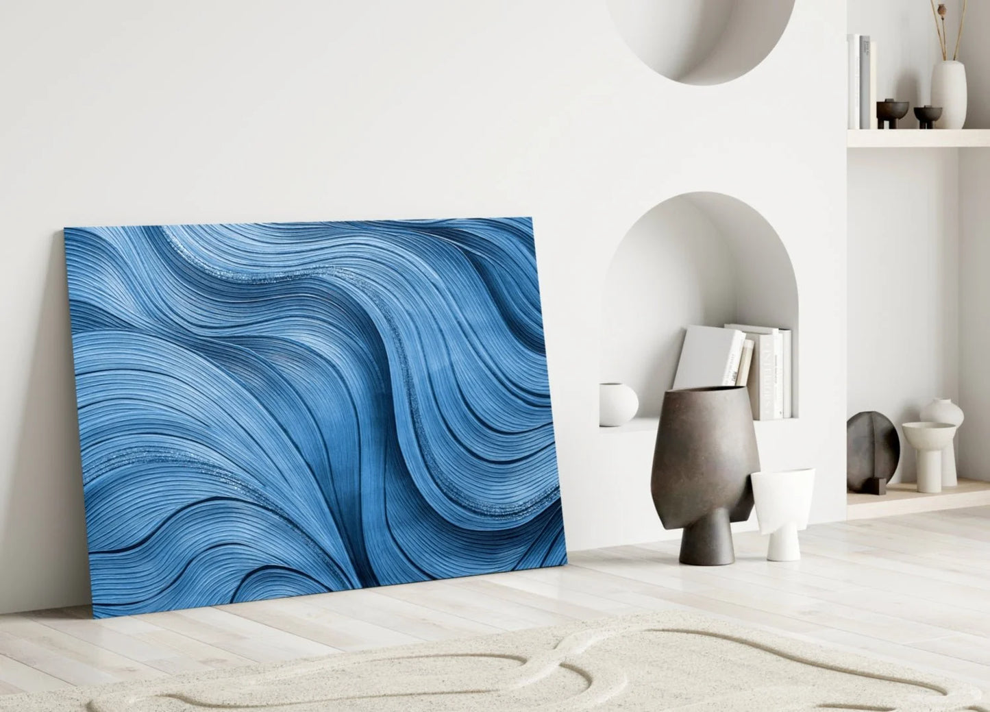 Abstract Art Glass Wall Art